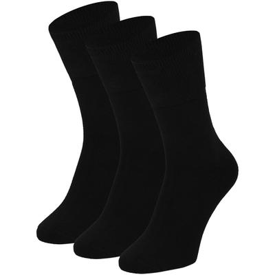 Diabetikersocken APOLLO "3er Pack", Damen, Gr. 39 (42), schwarz, Elasthan, Polyamid, Viskose, unifarben, Socken, mit temperaturregulierender Funktion