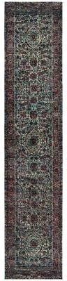 Style Haven Adalynn Bordered Floral Traditional Area Rug