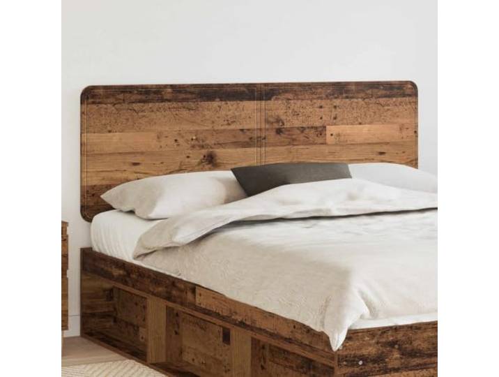 RJPLMFV Kopfteil aus Holz aus Technik Modernes Design, saubere Verarbeitung, rechteckig, leicht zu reinigen, einfache Montage