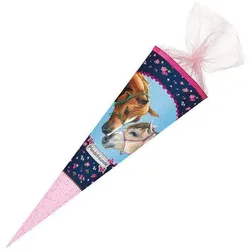 Nestler Schultüte Pferdefreunde, rund, 70cm