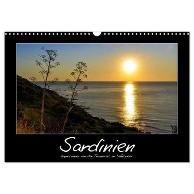 Die Trauminsel Sardinien (Wandkalender 2026 DIN A3 quer), CALVENDO Monatskalender