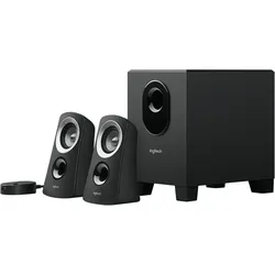 Logitech Z-313 kompaktes 2.1-Lautsprechersystem mit Subwoofer