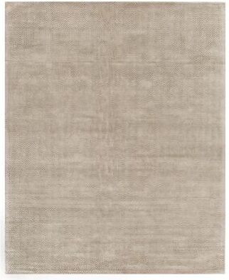 Exquisite Rugs Pavo handloomed Tencel Beige Area Rug