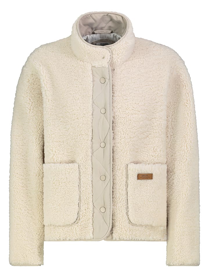 Sublevel Fleecejacke in Creme - L