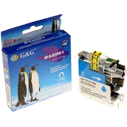 G&G XXL-Druckerpatrone kompatibel mit Brother LC-225XLC
