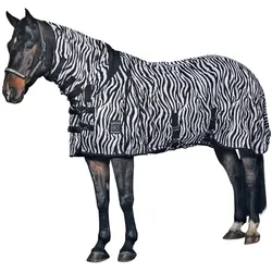 Horse Guard Insektendecke für Pferde, Zebramuster - 125 cm