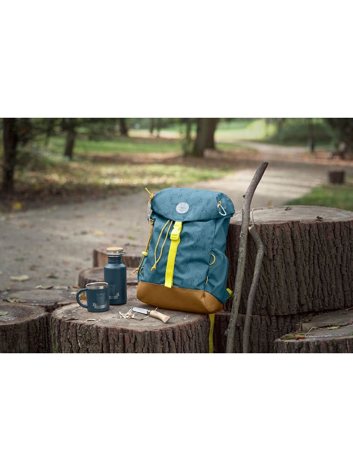 Lässig Rucksack "Adventure" in Blau - (L)25,5 x (B)13,5 x (H)38 cm - onesize