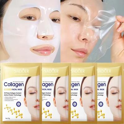 Uplift Essentials Collagen Facial Mask Anti Wrinkle Firming Hydrating Treatment Collagen Facial Mask Anti Wrinkle Firming Hydrating Treatment