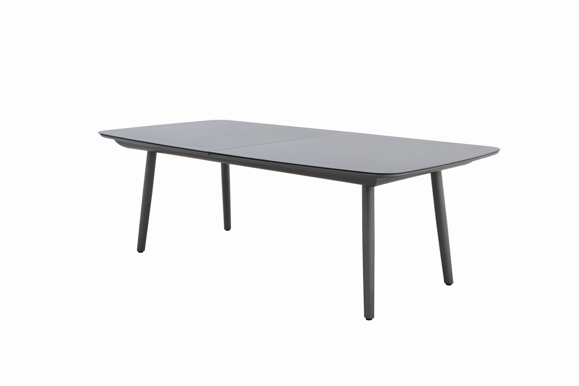 MWH Anderno Ausziehtisch Aluminium/Glas 230/310x120x76 cm