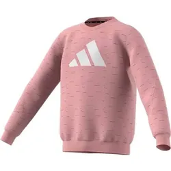 ADIDAS Kinder Sweatshirt U 3 BAR CREW, Größe 128 in Pink Pink