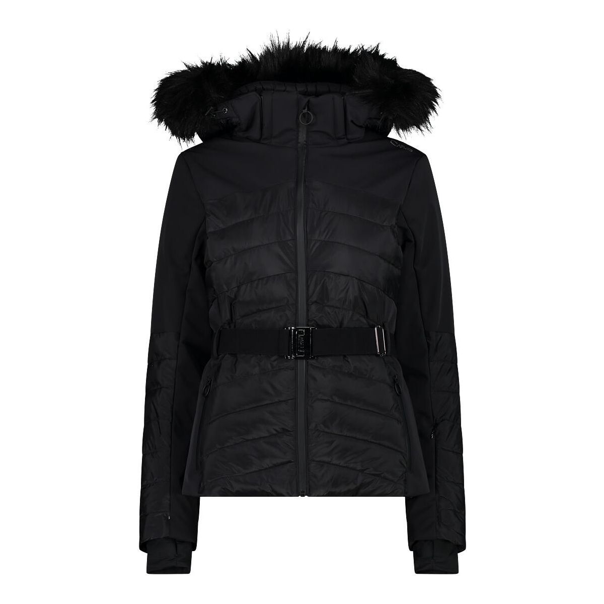 CMP Woman Jacket Zip Hood nero (U901) 40 34W4436F-U901-40