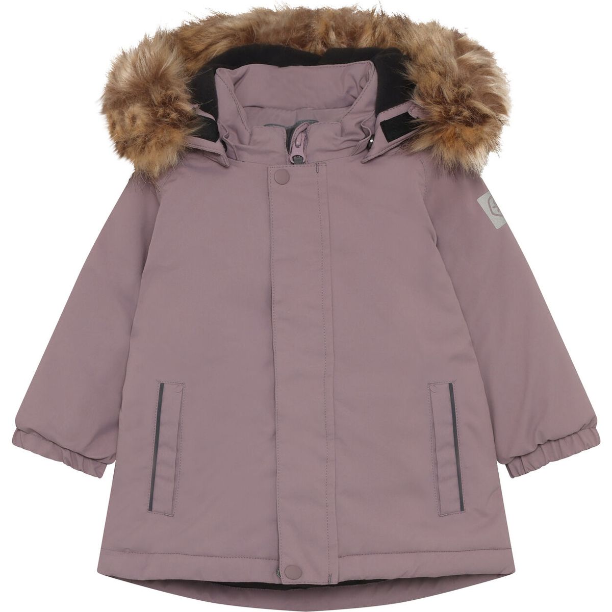 Color Kids Baby Parka W. Fake Fur 742716 toadstool (6011) 86 742716-6011-86