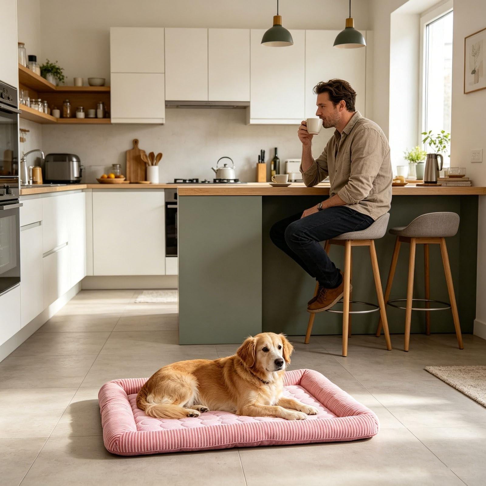 Zacht huisdierbed voor katten en honden - Maat M