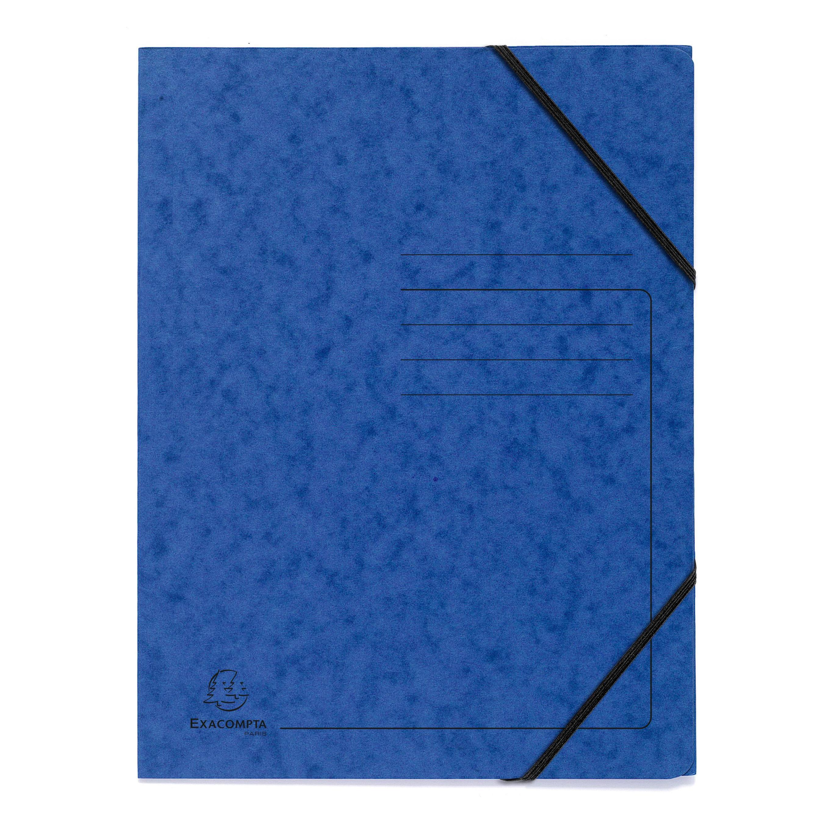 Exacompta Sammelmappe mit Gummizug (A4) (555412E)
