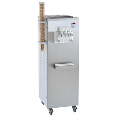 Virtus Softeismaschine mit Luftkühlung, Produktion 22,5 kg/h (300 Eistüten) (ECZ0031)