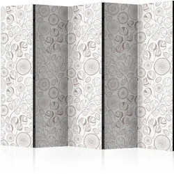 Paravent Abstract Branches II Beige/Greige