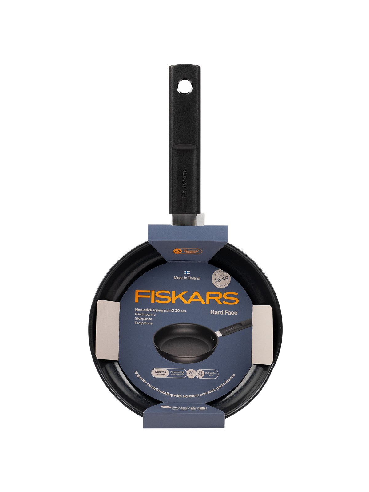 Fiskars Hard Face Frying Pan - 20 cm