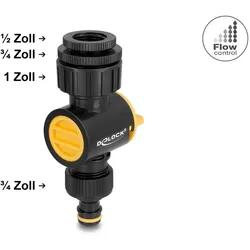 DELOCK Wasserfilter f. Gartenbewässerung mit Edelstahlfilter
