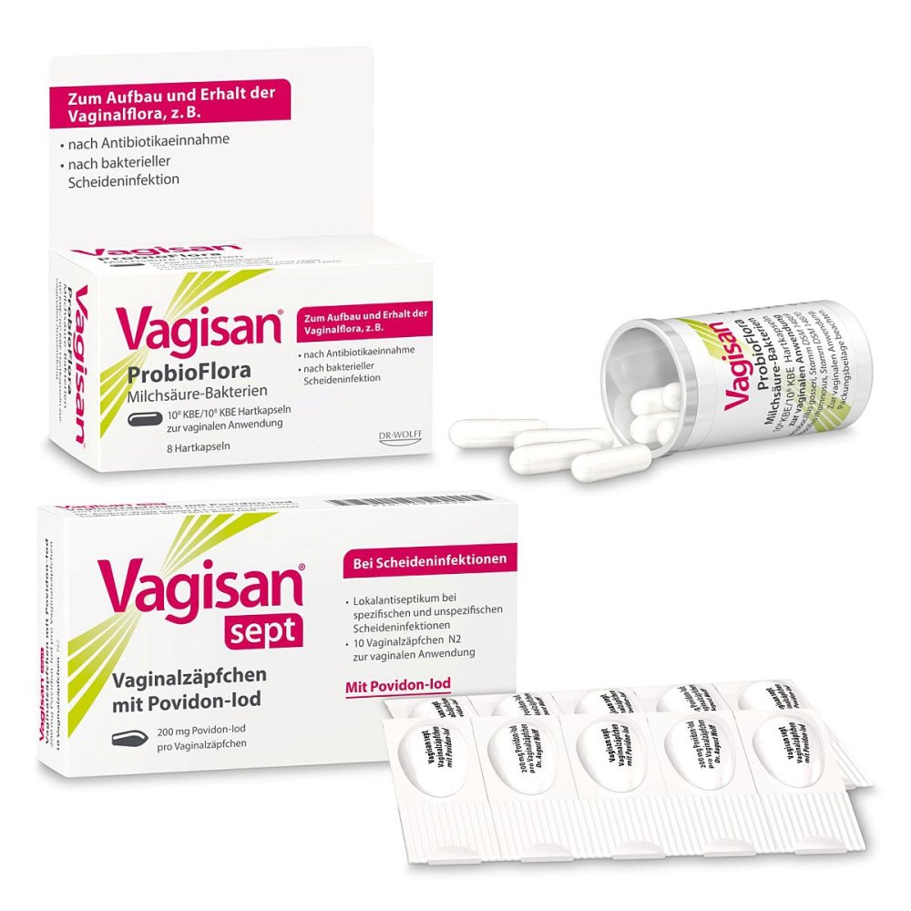 Dr. August Wolff GmbH & Co. KG Arzneimittel Vagisan Set bei Scheideninfektionen 08101612