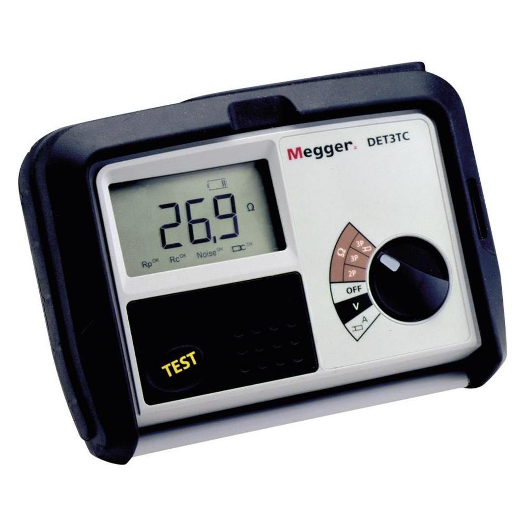 Megger DET3TC Erdungsmesser, Erdwider (CAT IV, Hand-Multimeter) (DET3TC)