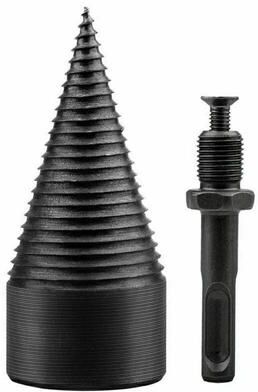 All Categories Goods Firewood Drill Bit, High Speed Twist Wood Splitter Screw, Cone Driver For Efficient Firewood Splitting b