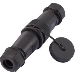 TRU COMPONENTS 1094580 Rundstecker Adapter Stecker, gerade, Buchse, gerade Gesamtpolzahl: 3 1 St.