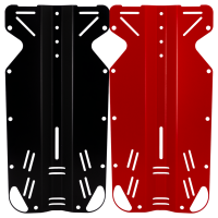 Scubaforce - Sidemount Backplate - Steel - Black