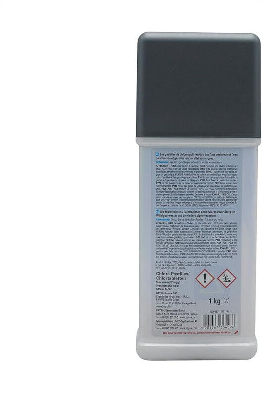 Chlore Pastilles Multifonction Bayrol SpaTime - 1 kg