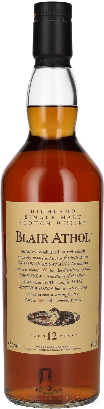 Blair Athol 12 Years Old FLORA & FAUNA Highland Single Malt 43% Vol. 0,7l