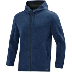 Jako Kapuzenjacke Premium Basics marine meliert S