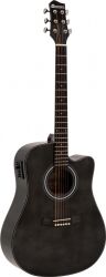 Dimavery STW-90 Western Guitar, vintage black TILBUD NU