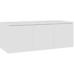 vidaXL TV-Schrank Weiß 80x34x30 cm Holzwerkstoff