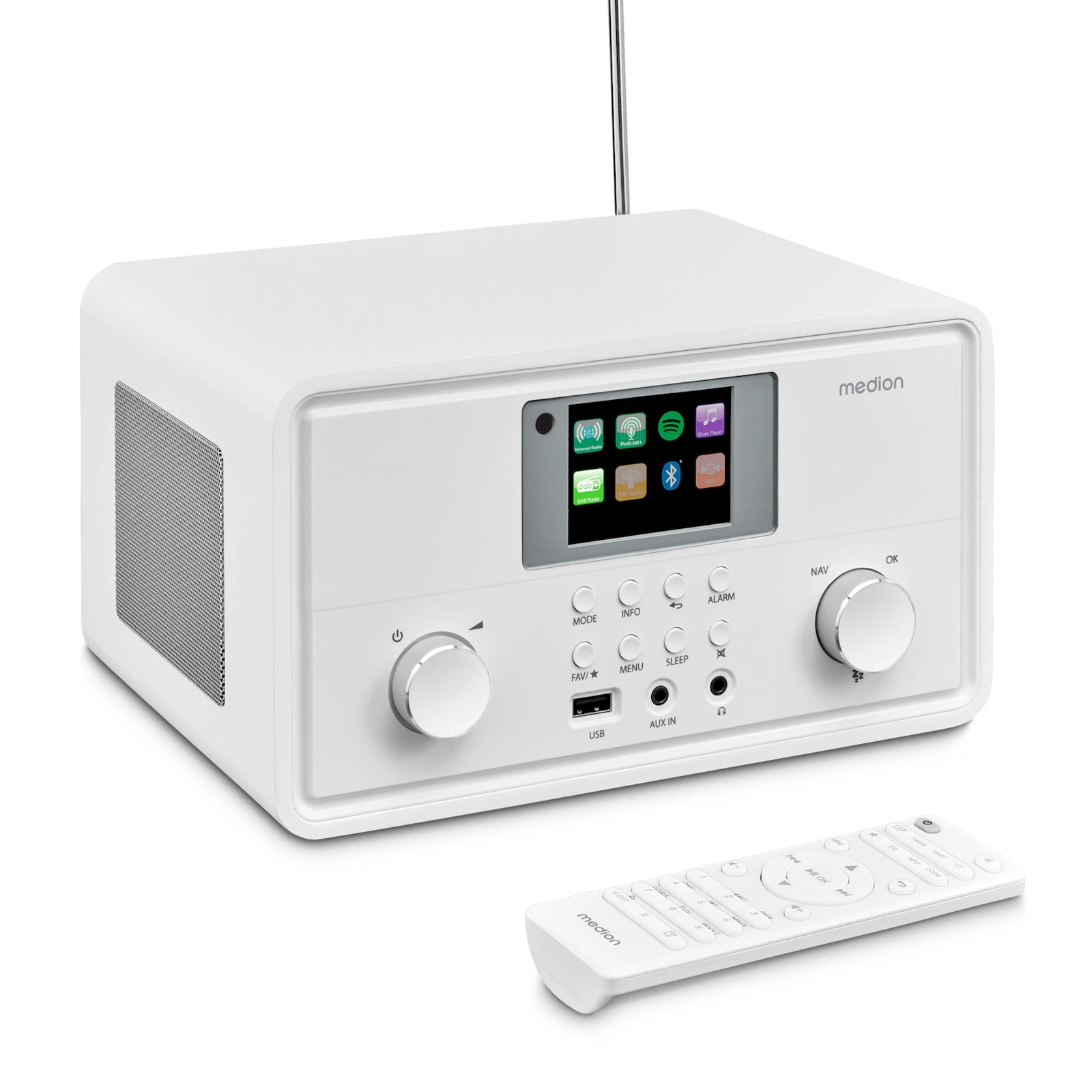 Medion MD 88069 Internetradio weiß 50078310