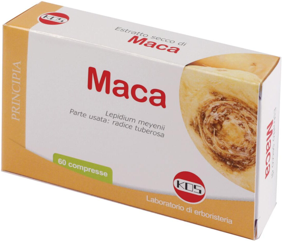 Kos Principia - Maca Estratto Secco Integratore Alimentare, 60 Compresse
