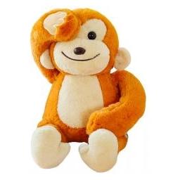 Lean Toys Lean Plüsch Maskottchen Huggable Monkey Mit Magneten Braun 23Cm (23 cm) (65613813)