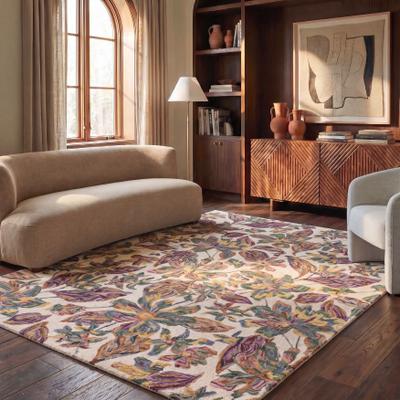 SAFAVIEH Handmade Blossom Chong French Country Floral Wool Rug