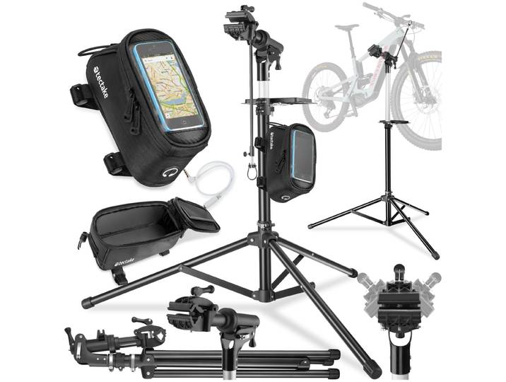 Set Fahrradmontageständer Jan und Rahmentasche - Typ 1