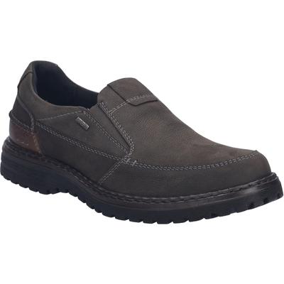 Slipper JOSEF SEIBEL "Erroll 60, fango-kombi", Herren, Gr. 44, braun (fango, kombi), Obermaterial: 100% Rindsleder Leather cow., Schuhe Slipper
