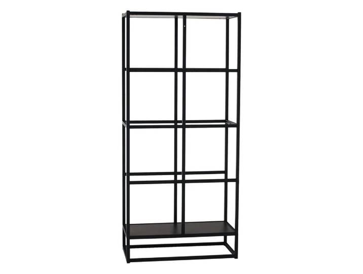 Metallregal ohne Boxen SPRING ER66, schwarz