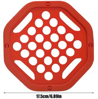 Healfit Counter Finger Strengthening Training Tool, Portable Silicone Hand Exercise Web, Rehabilitation Supplies, Grip Strength Enhancer red