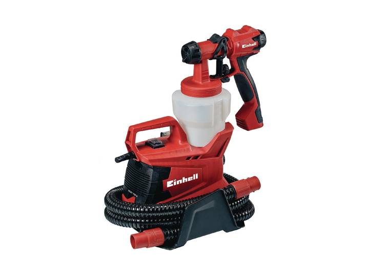 Farbsprühgerät EINHELL TC-SY 700 S , rot, B:25,6cm H:28,6cm T:40cm, Kunststoff, Farbsprühgeräte, Farbsprühgerät