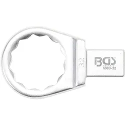 BGS Einsteck-Ringschlüssel 32 mm Aufnahme 14 x 18 - 6903-32