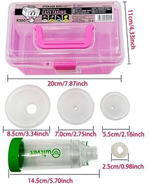 Uplifted Finds Aero Med Precision Inhalation System pink 1 Set Box