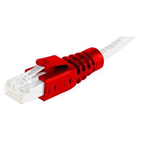 Exertis Connect Knickschutztülle für RJ45 Stecker, 10 Stück, rot Zum Positionieren des Knickschutzes nach dem Crimpe (Stecker und Verbinder) (253014)