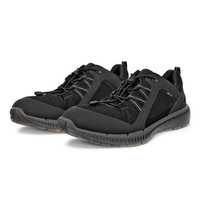 Sneaker ECCO "TERRACRUISE 2 M", Herren, Gr. 42, Textil, schwarz, Lederimitat, Textil, Schuhe Sneaker, mit GORE-TEX