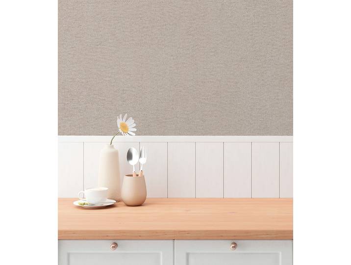 Papier peint Soft Weave 53 x 1005 x 0cm Gris sable