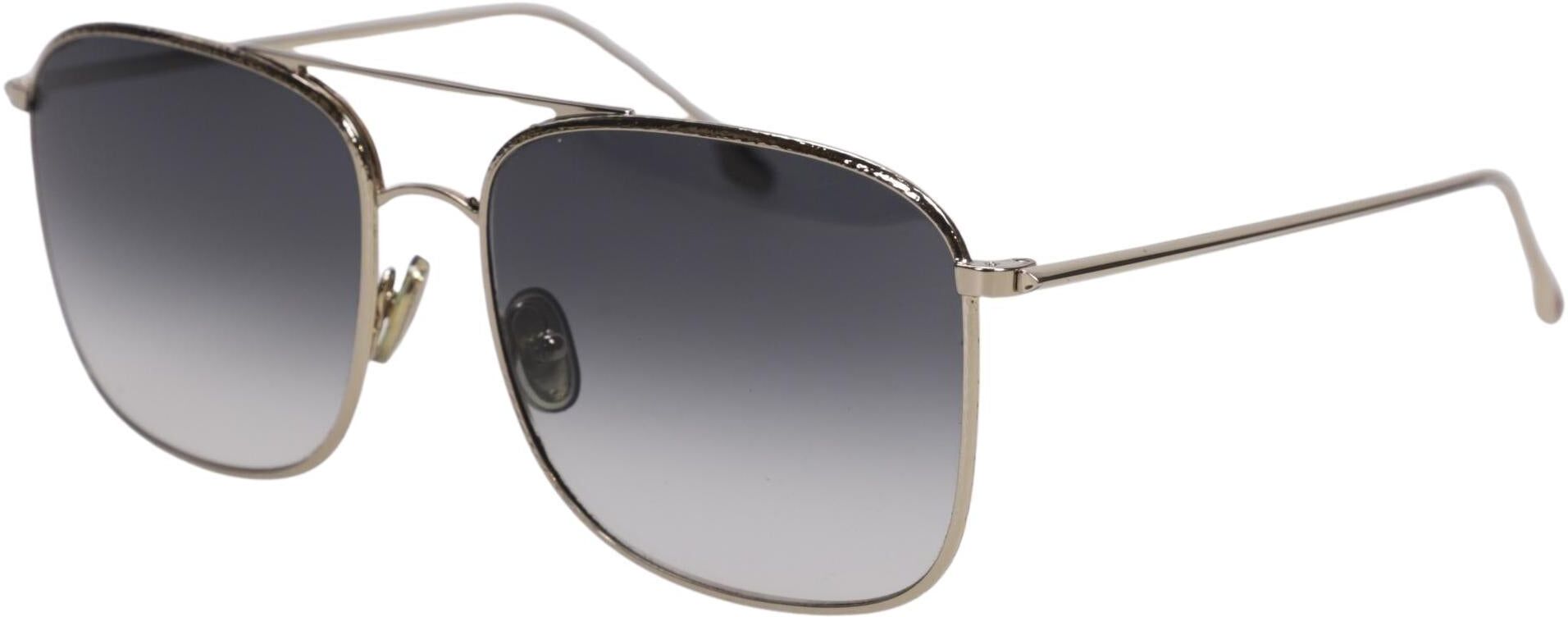 Victoria Beckham Damen Sonnenbrille, Gold - Second Hand
