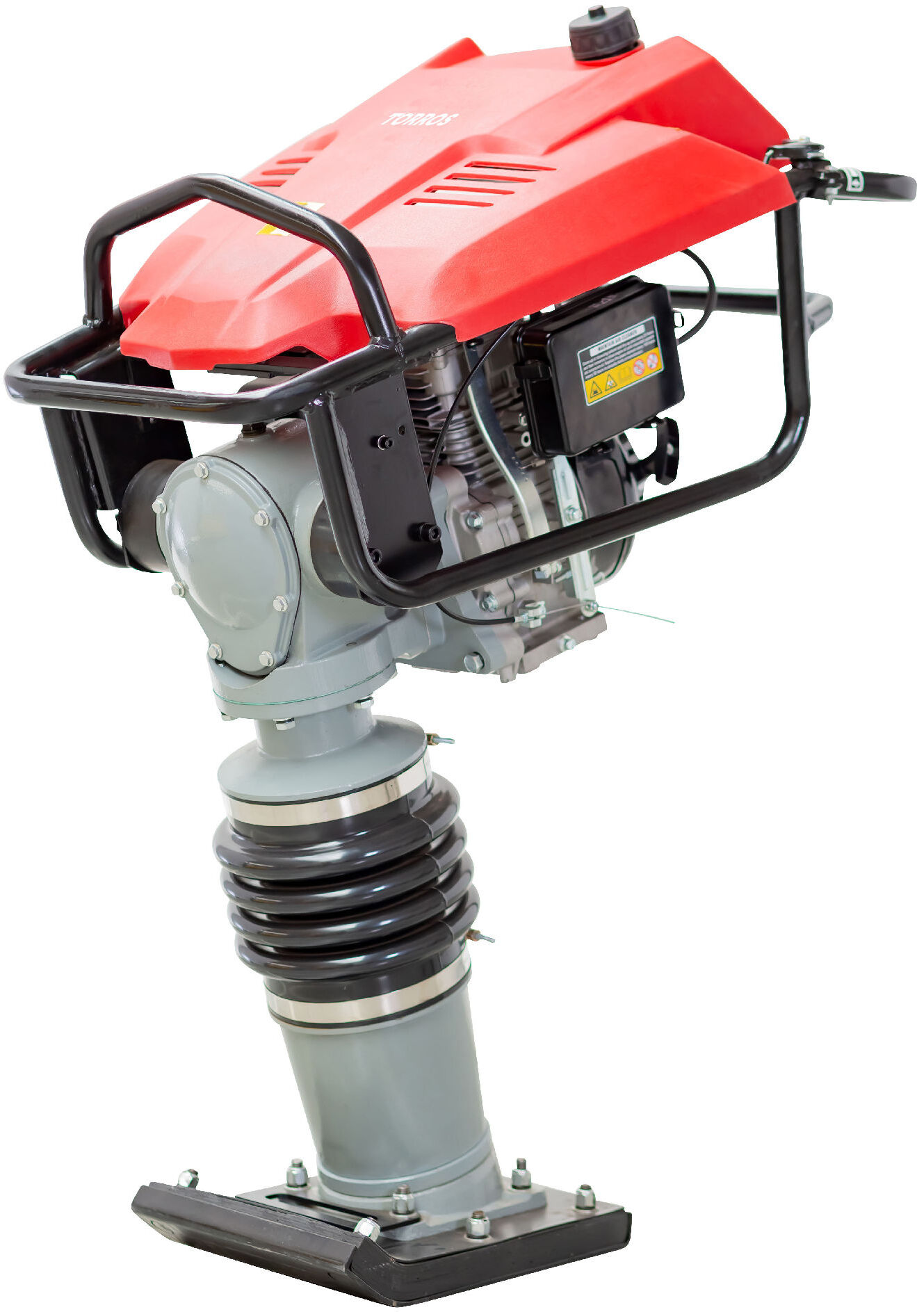 Pilonneuse vibrante thermique 18,5 kN 78 kg moteur essence 5 ch Torros TST1800