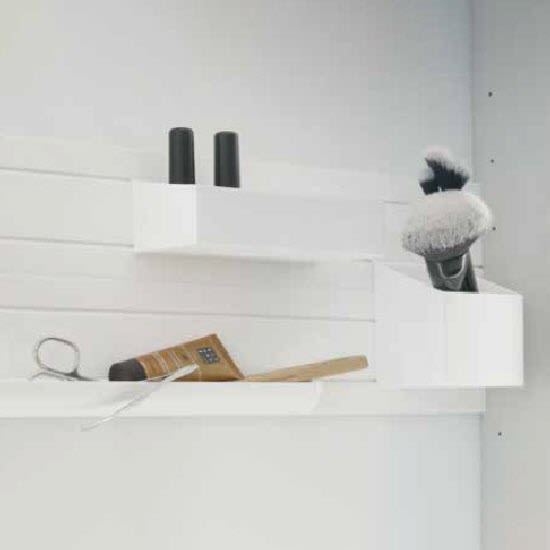 Kronenbach Cube organizer system for mirror cabinet 80 cm with 2 hinged doors ROCZ-0800-1