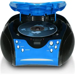 Lenco Scd-24 (FM), Radio, Schwarz, Blau